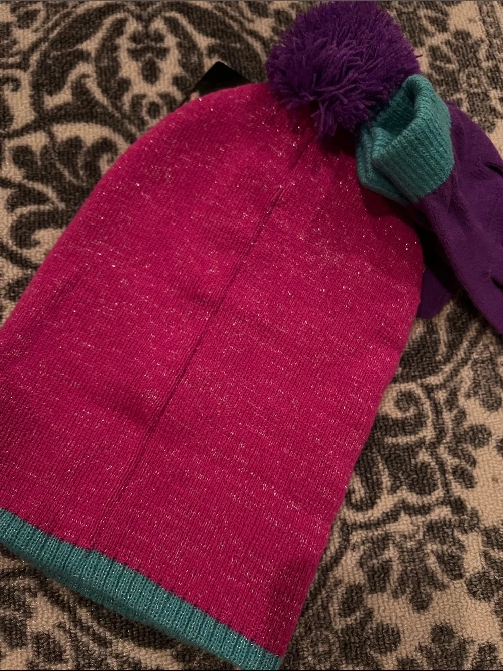 Nickelodeon That Girl Lay Lay Girls Hat and Gloves Set